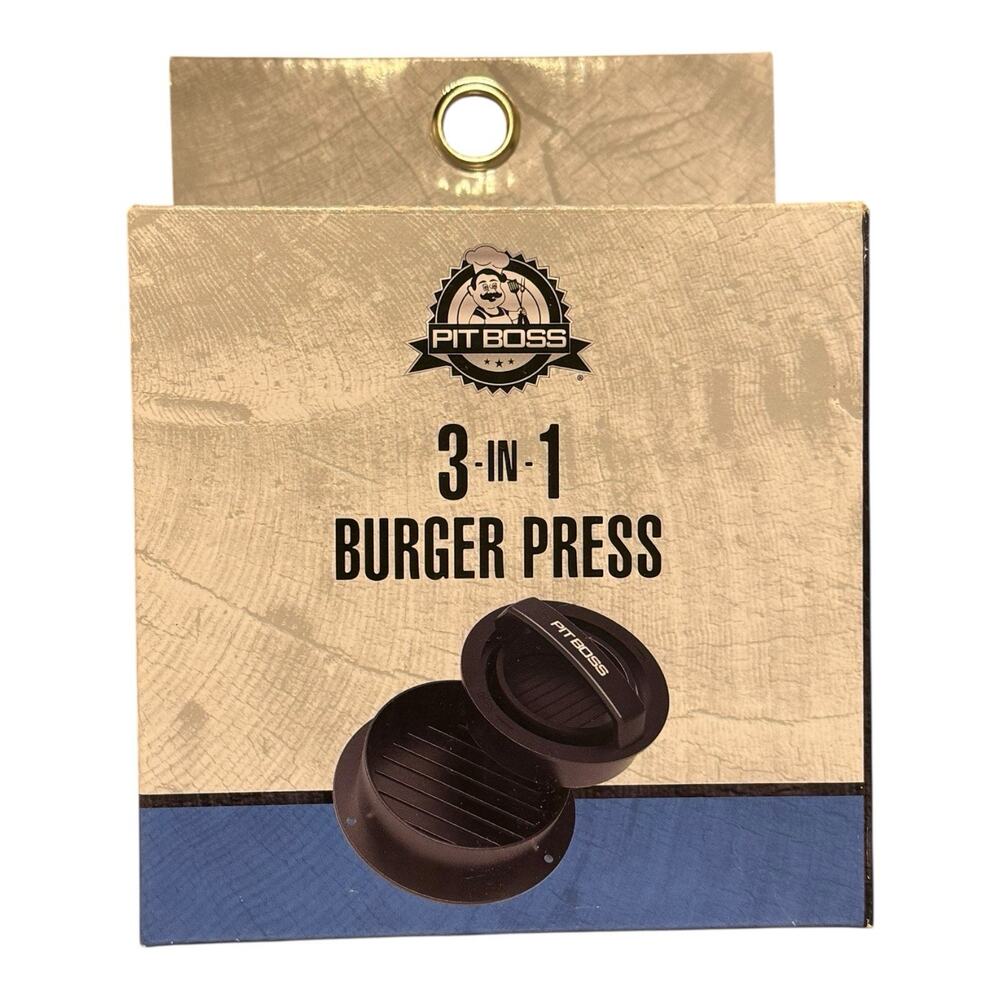 Pit Boss Burger Press 3-In-1 Burger Press